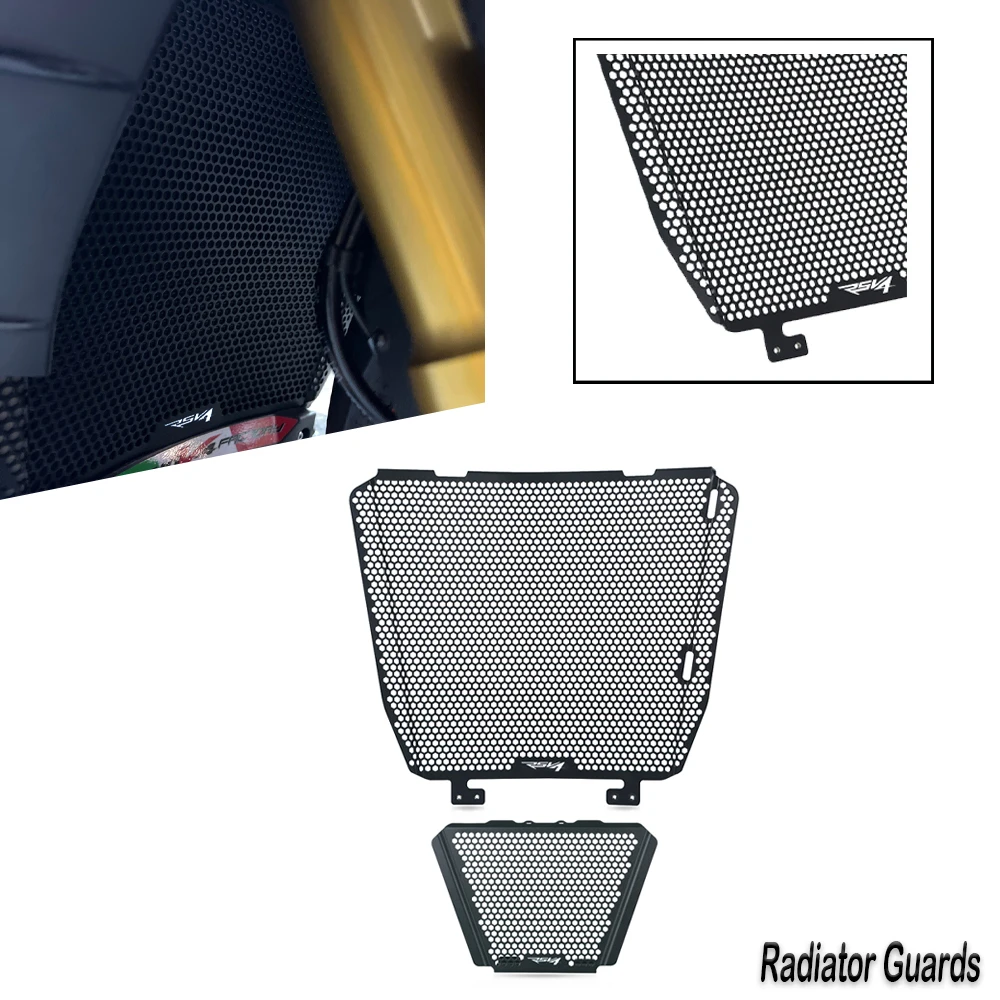

FOR Aprilia RSV4 1000 Factory 2009-2023 2022 2021 2020 2019 Motorcycle Accessories Radiator Guards Grille Grill Cover Protector