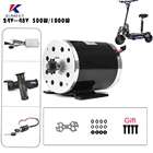 Комплект для электроскутера с щеточным двигателем, 24 В, 36 В, 48 В, 500 Вт, 1000 Вт