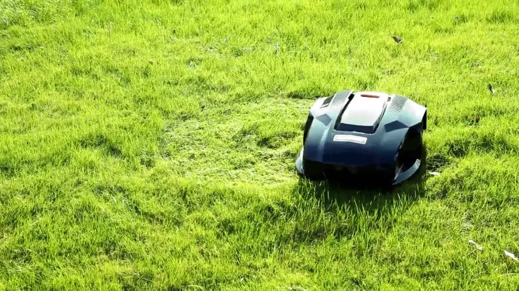

Yard works trimmer rechargeable lithium battery high efficiency robot lawn mower