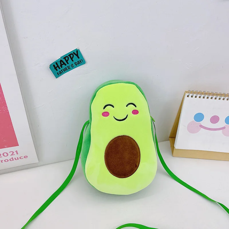 

Новинка 2022, женская маленькая плюшевая сумка с мультипликационным рисунком, Детская сумка-мессенджер через плечо, забавная милая сумочка д...