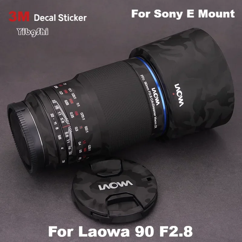 Для Laowa 90 F2.8 наклейка на кожу виниловая пленка для объектива камеры защитная тела
