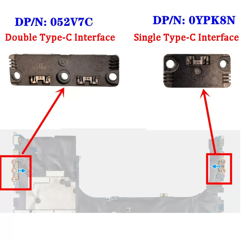Фото Новый оригинальный кабель SATA HDD SSD для ноутбука DELL Pro 13 Premium PA13250 Pro 14 Premium PA14250 0YPK8N №3