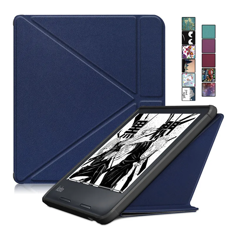 

Магнитный чехол для Kobo Libra 2, чехол 2021, смарт-чехол с автоматическим пробуждением, защитная электронная книга, чехол, чехол для Kobo шалфей, весы...