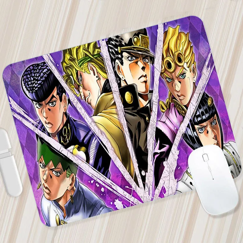 

Jojo Bizarre Adventure Gaming Laptops Mouse Pad Gamer Cabinet Desk Mat Anime Cheapest Stuff Free Shipping Computer Mause Carpet