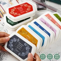 oily printing pad inner core printing oil large quick drying printing mud diy hand account color wool felt 18 colors optional