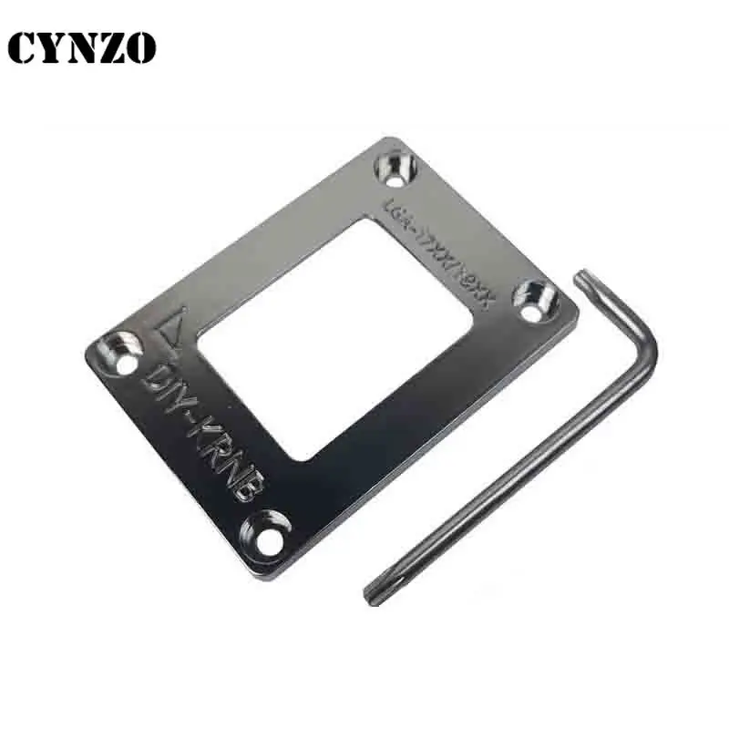 

LGA1700/1800 bcf Bending Corrector Frame,Intel 12 CPU Buckle Protector Anti-bending Fastener Aluminum