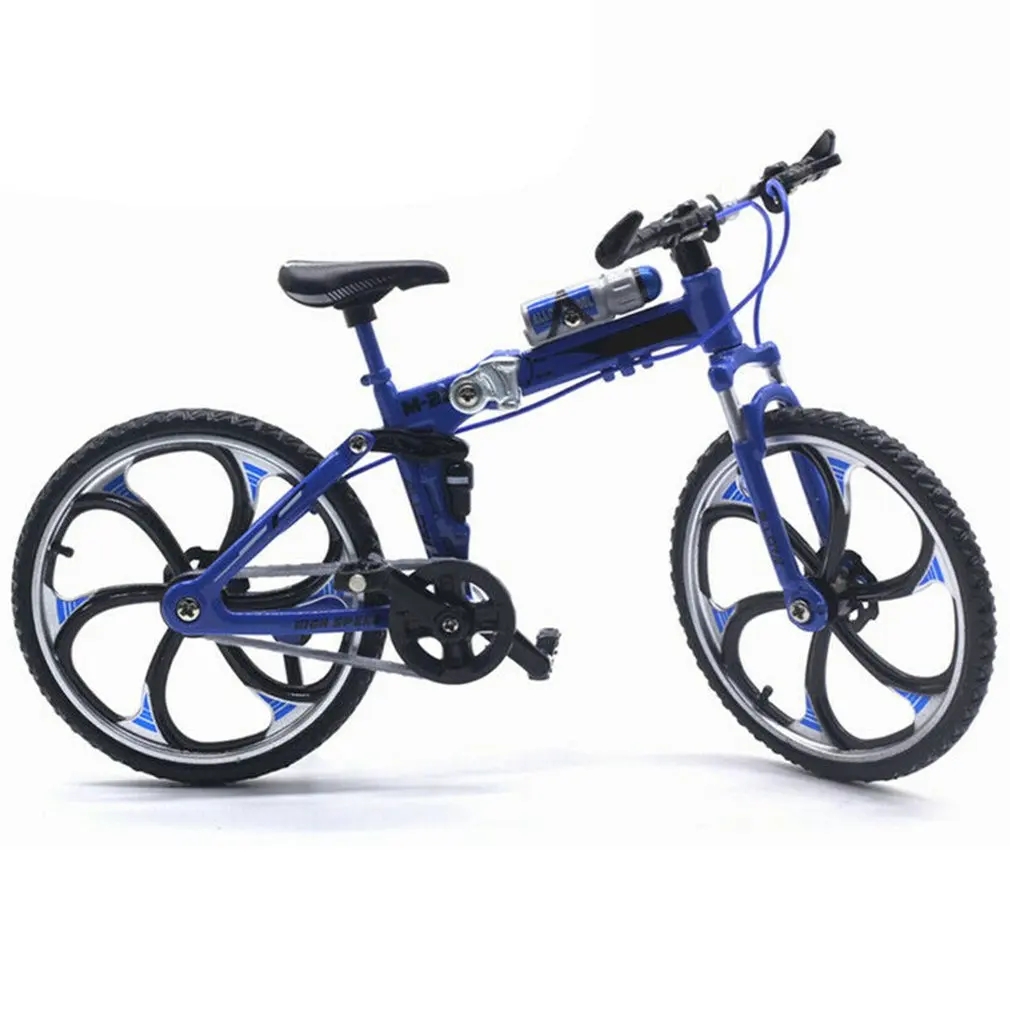 

1:10 Alloy Diecast Metal Bicycle Folding Bike Model Cycling Toys For Kids Gifts Toy Vehicles for children