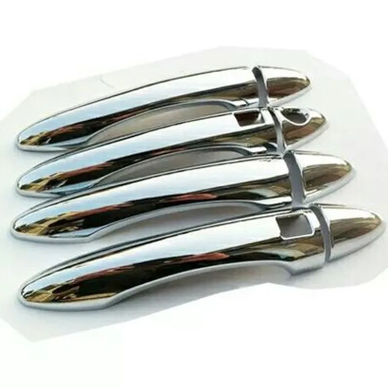 

Хромированная накладка на дверную ручку автомобиля из углеродного волокна для Kia Optima K5 TF MK3 2011 2012 2013 2014 2015, стикер, аксессуары для стайлинга