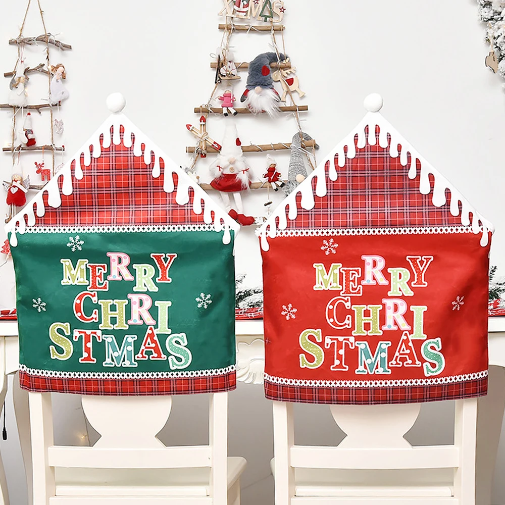 Back Cover Xmas Ornaments For Home New Year Decoration Festival Supplies