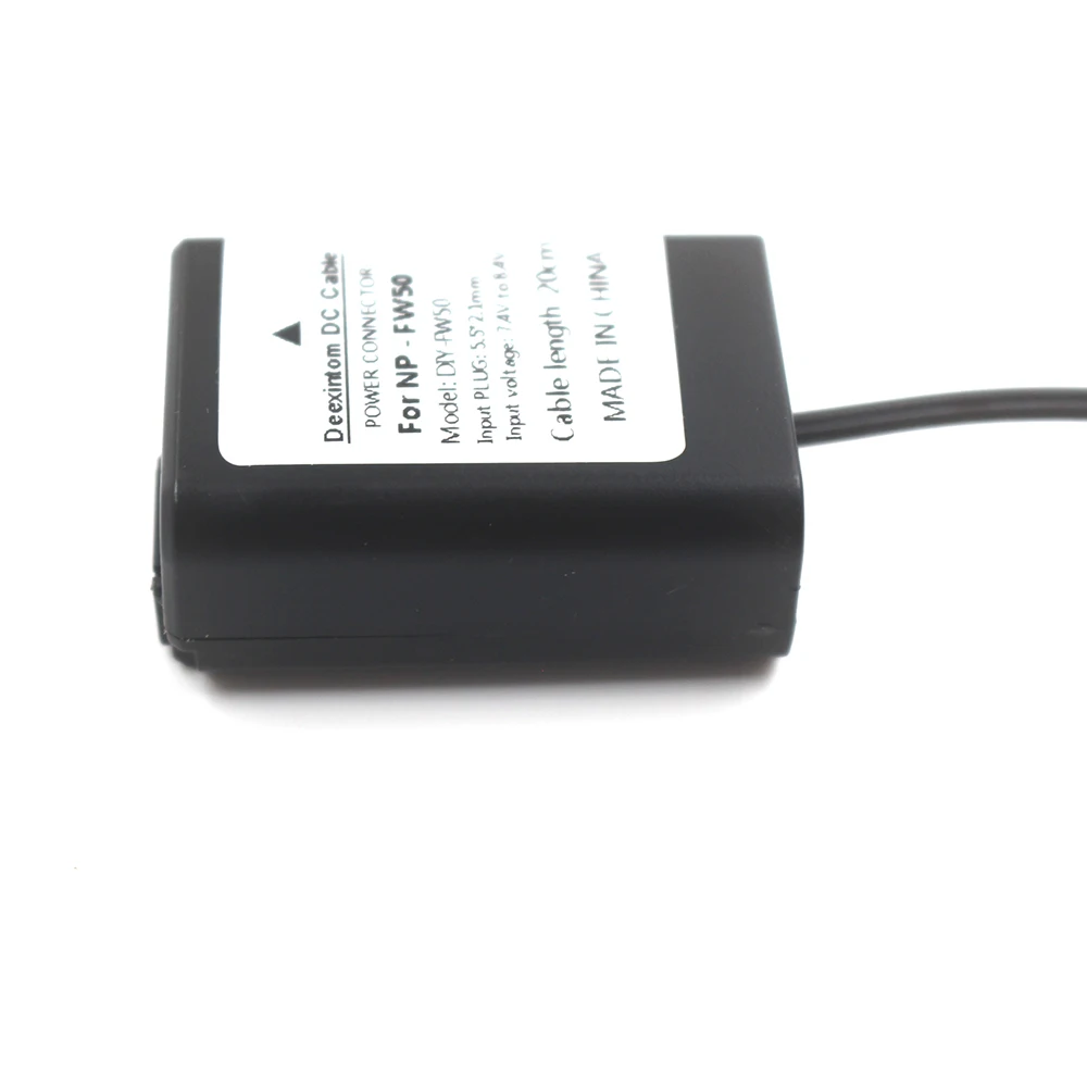 Фотокамера аккумуляторная муфта адаптер с разъемом постоянного тока витой