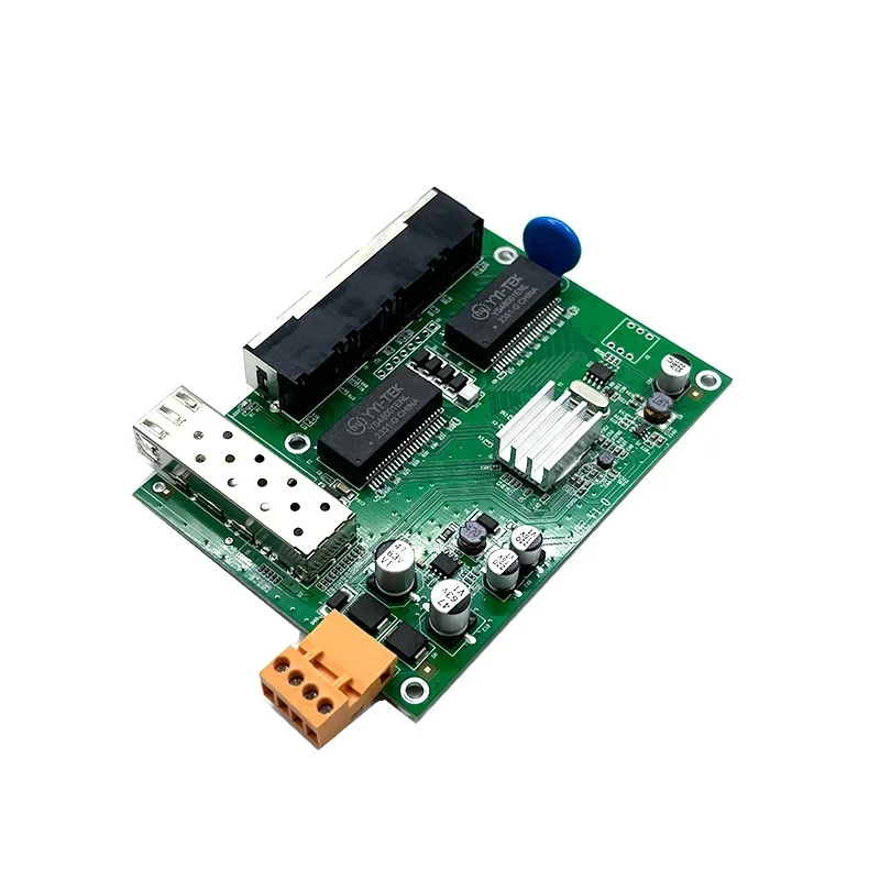 4ports1 0/100/1000M 9V-54V с 1 портом sfp ethernet промышленная стандартная сеть