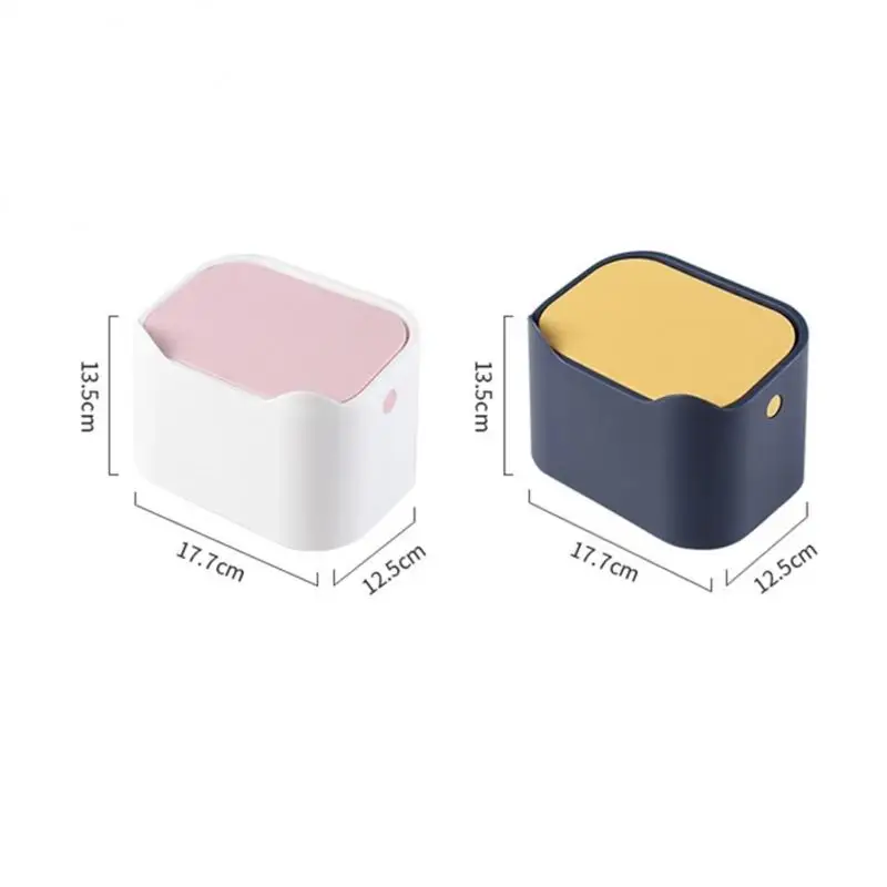 

Table Trash Can Desktop Small Waste Bins Tea Table Garbage Basket Home Table Office Supplies Plastic Dustbins Sundries Storage