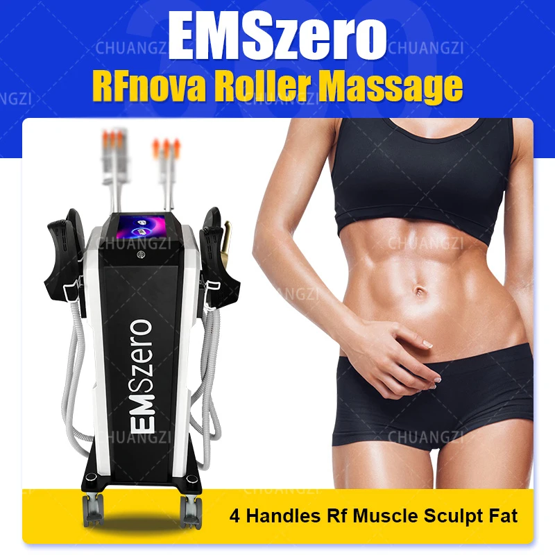 Emszero Nova Professional EMSZERO PRO ULTRA RF Machine EMS Body Sculpting Machie Стимуляция мышц для похудения