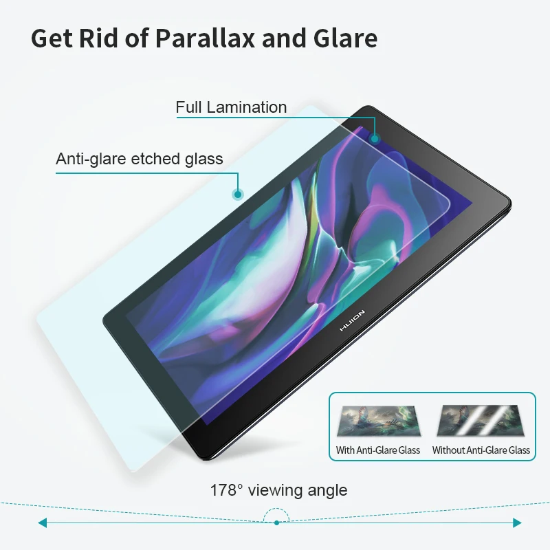 Фото Новый KAMVAS Pro 16 Plus 4K UHD 145% sRGB 21,5-дюймовый интерактивный графический планшет-монитор с ЖК-дисплеем и стилусом №2