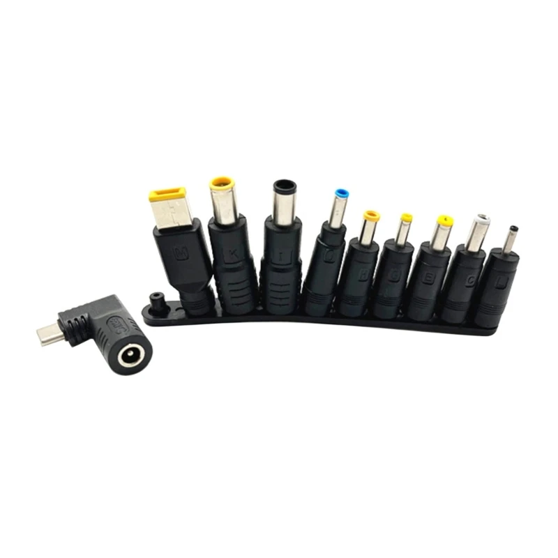 

10Pcs Laptop Plugs Adapter 5.5x2.5mm 7.9x5.4mm 7.4x5.0mm 4.5x3.0mm 5.0x3.0mm