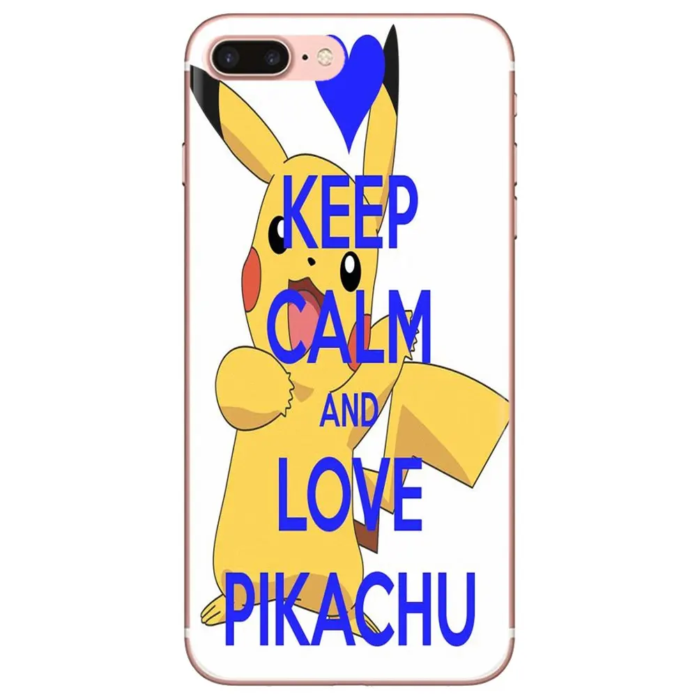 Чехлы с надписью Keep calm and Choose Love pikachu для Huawei P30 P40 P20 P7 P8 P9 P10 Lite Plus Pro 2015 2016 2017 Mini