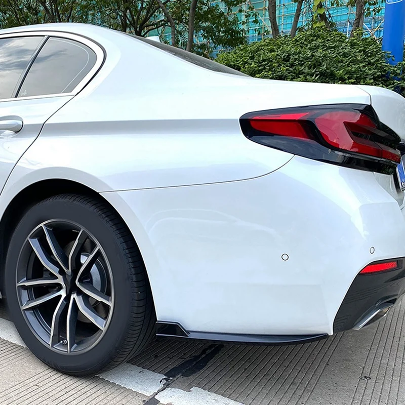 Защитный диффузор для заднего бампера BMW- 5 серии G30 M-Tech 525I 530I 540I 2017 +