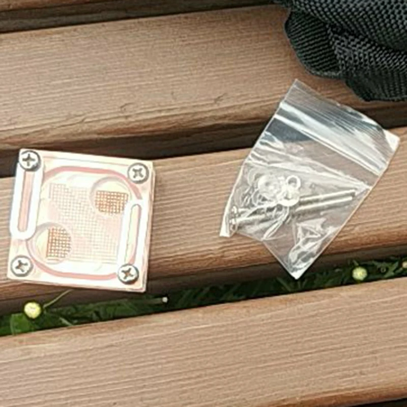 Чипсет Waterblock Компьютер с водяным охлаждением Акриловый прозрачный общий блок