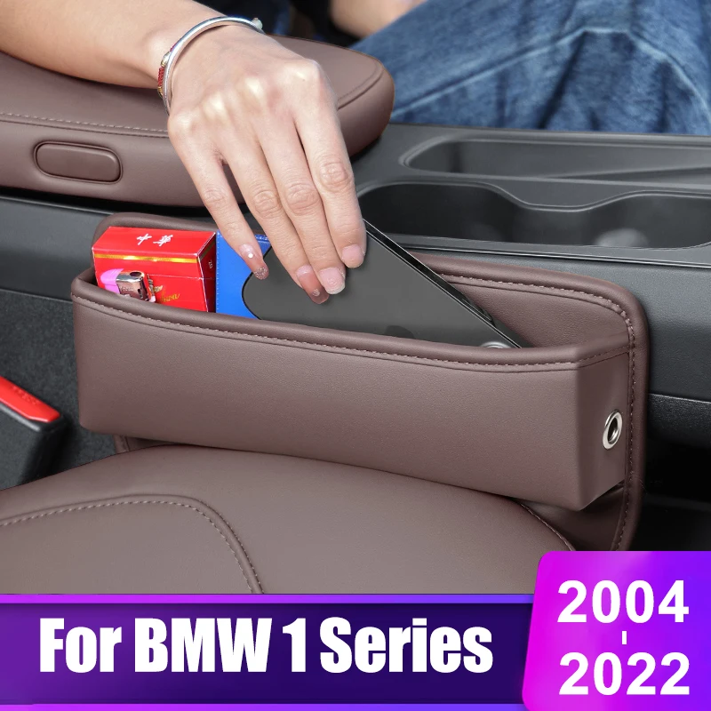 

For BMW 1 Series F20 F21 F40 E81 E82 E87 E88 116i 118i 120i 125i M135i M140i 2004-2022 Car Seat Slit Gap Storage Box Accessories