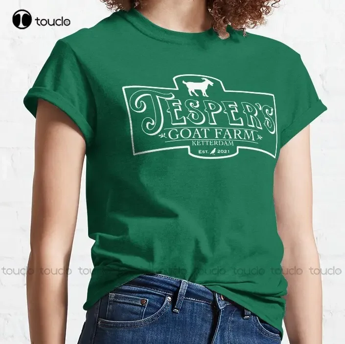 Vintage Jesper’S Goat Farm Grishaverse Milo And Jesper Classic T-Shirt Oversized T Shirts For Men Digital Printing Tee Shirts