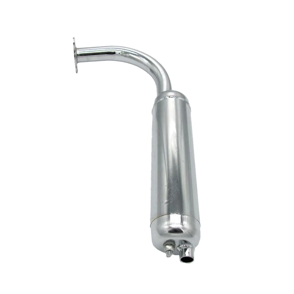 

1 piece muffler exhaust pipe Motorized exhaust muffler for engine 48cc 66cc 70cc
