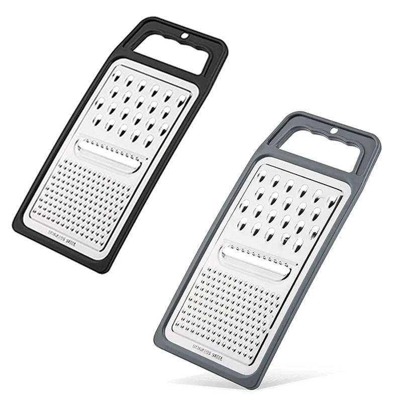 

LJL-2PCS терка для сыра, многофункциональная овощерезка, портативная ручная терка из нержавеющей стали для кухни, регулируемая