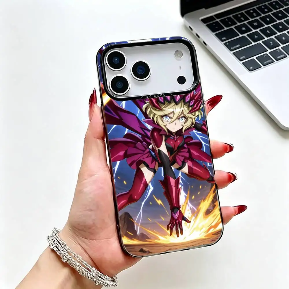 Фото Силиконовый цветной серебристый чехол-бампер Fire Infinite Stratos -s для iPhone 17, 16, 15, 14, 13, 12, 11 Pro Max, XS, 17 Air №2