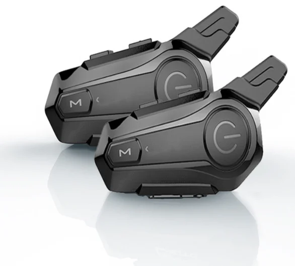 

1sets/2set Motorcycle Intercom BT V5.0 Motor Helmet Headsets Wireless Interphone Speaker Handsfree Bluetooth walkie helme