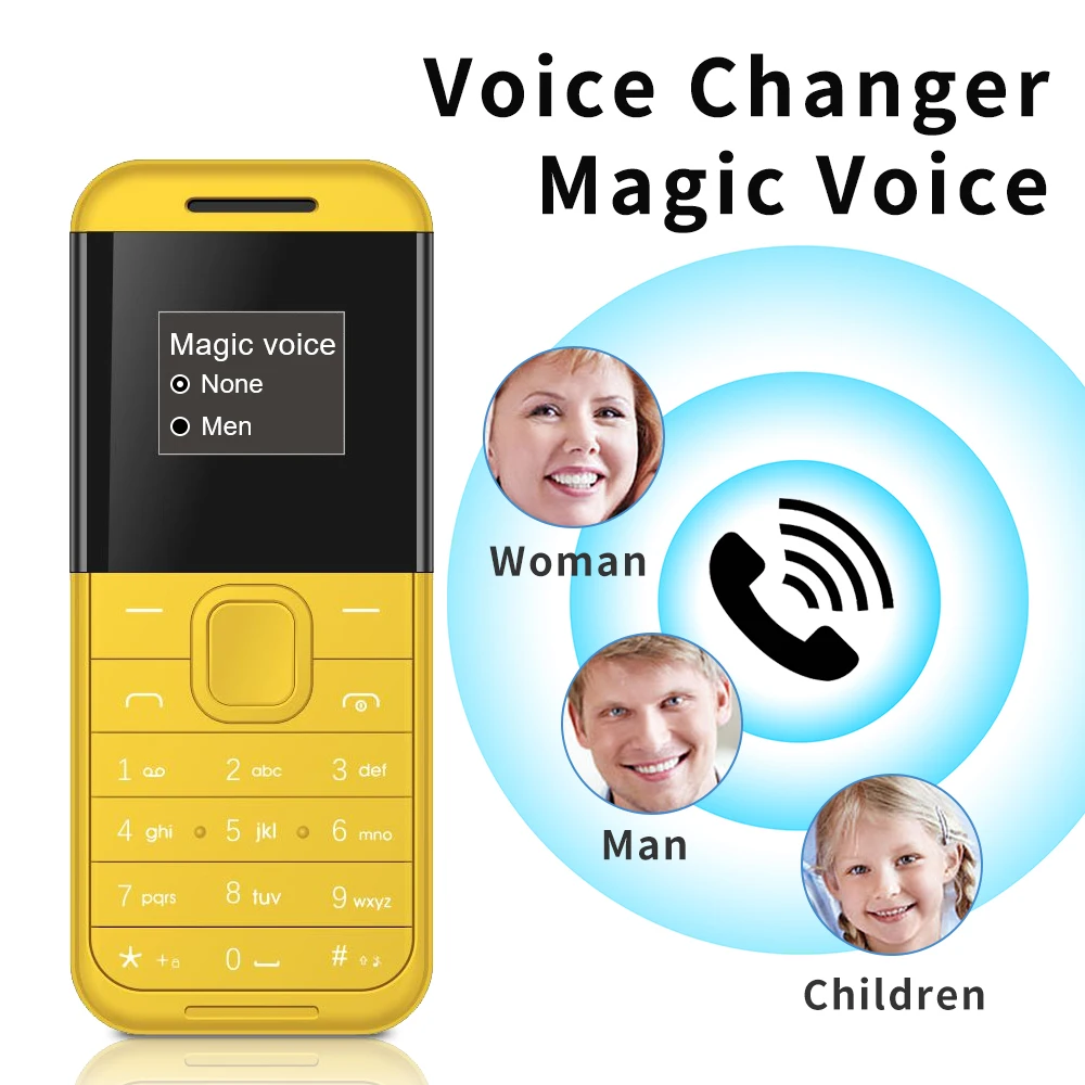 Мини-смартфон SERVO BM222 С Двумя SIM-картами Bluetooth-накопитель Magic Voice Автоматический