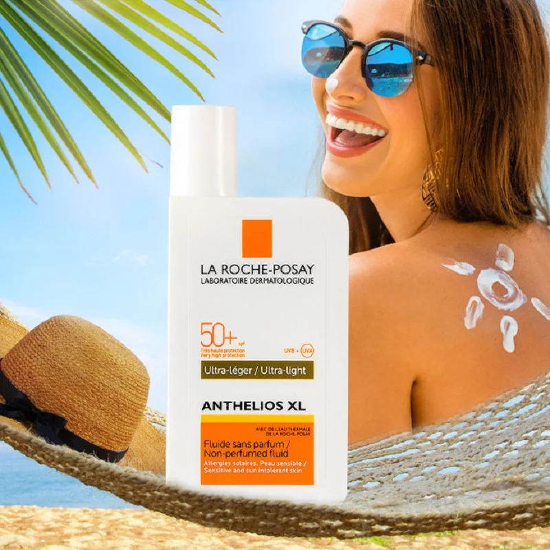 

La Roche Posay Sunscreen SPF 50+ Face Sunscreen Oil-Free Ultra-Light Fluid Broad Spectrum Universal Tint Body Sunscreen