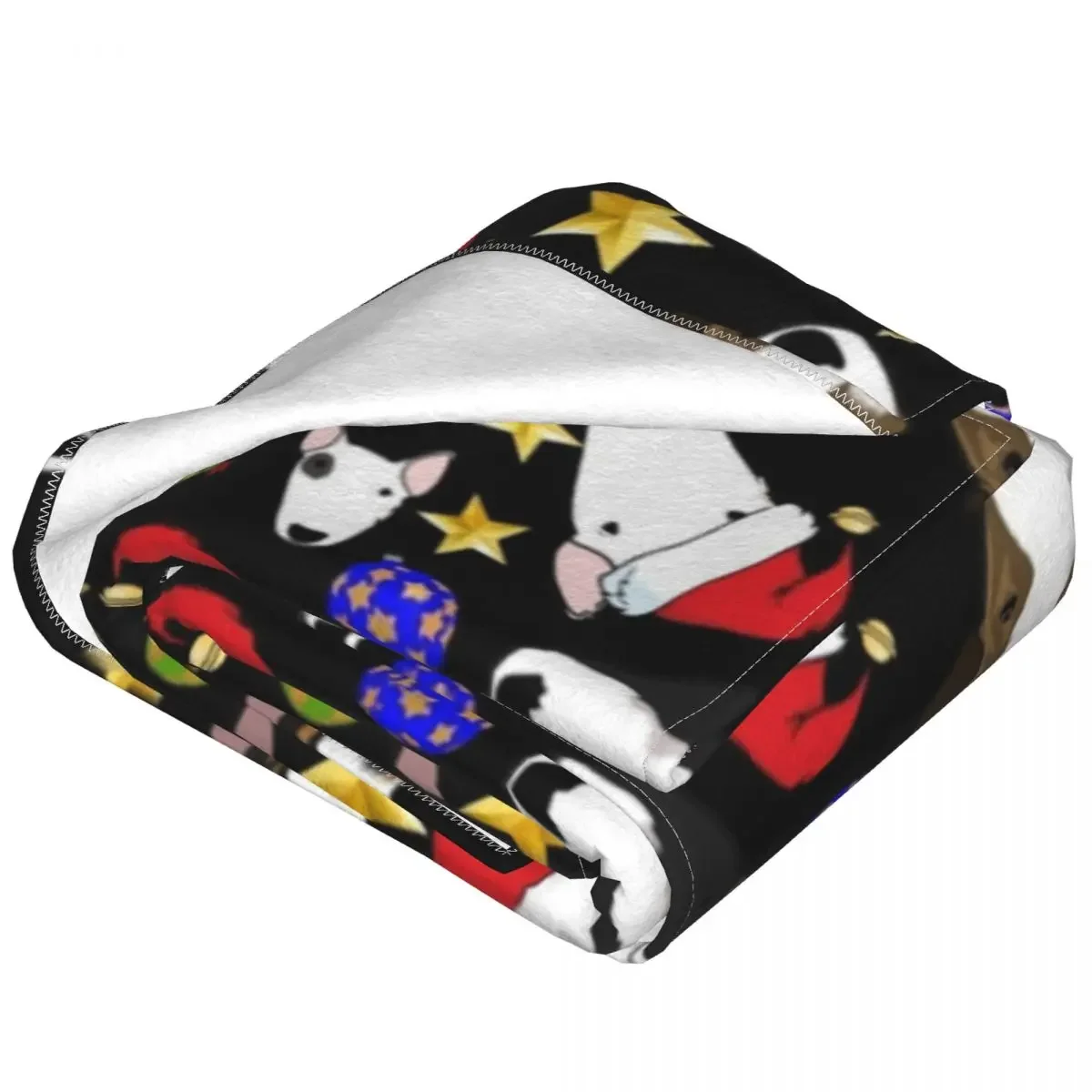 Одеяло Из Кораллового Флиса С Рисунком Бульдога Теплое Мягкое Для Пикника