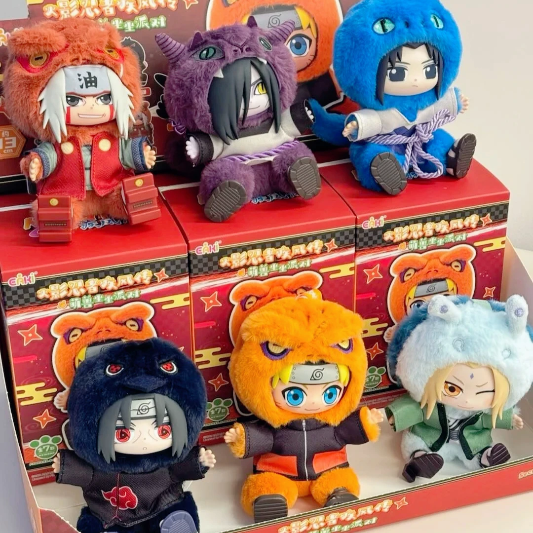 Фото Коллекционная фигурка TOPTOY Eaki Naruto V2 Blind Box из серии Shippuden Beast Party, кукла-пижама, подвижная фигурка Итачи Узумаки, сюрприз-подарок №2