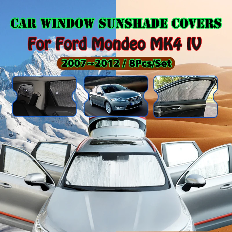 

For Mondeo MK4 IV 2008~2014 2011 2012 2013 Car Window Windshield Sunshade UV Protect Reflector Sun Shade Visor Auto Accessories