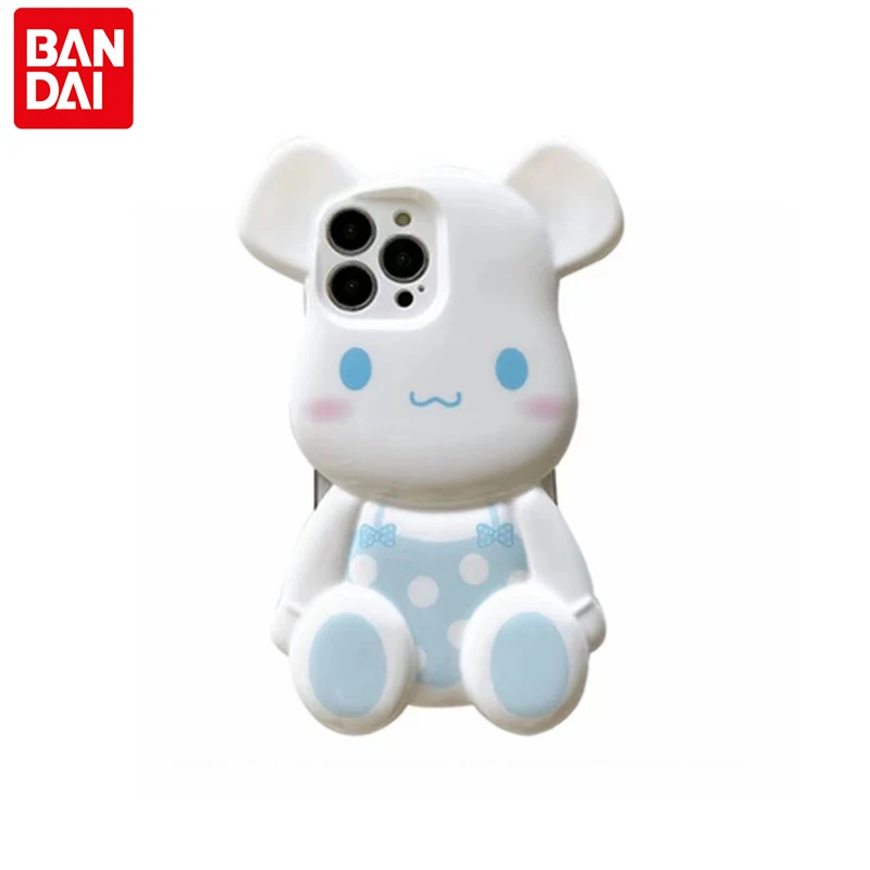 

Kuromi Mymelody Cinnamoroll 3D Silicone Phone Case for Iphone 14 13 PRO MAX 12Pro 11 X XR XS Cartoon Action Figure Mobile Cover