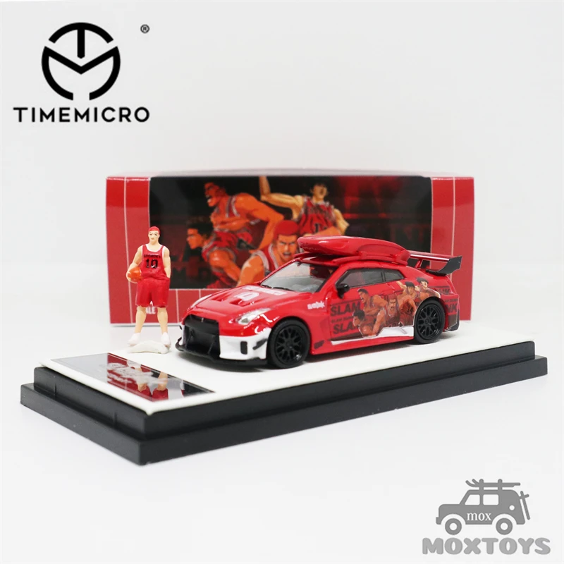 TimeMicro 1:64 Modern Art Nissan gtr3.0 /HONDA NSX slam dunk литая модель автомобиля |