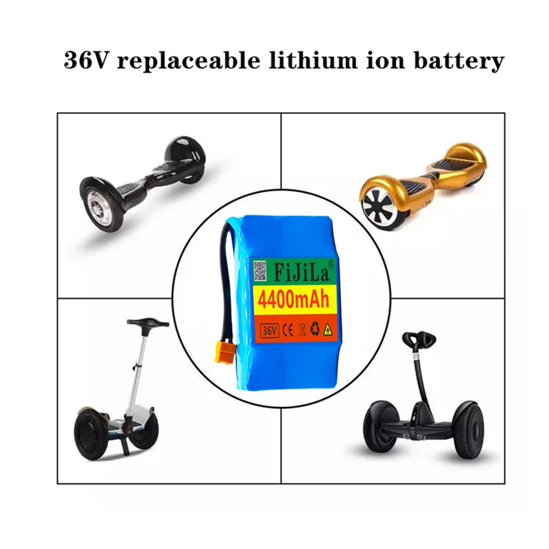

Lithium battery electric two wheeled skates, 36V, 4.4ah, 4400 MAH, 18650