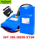 Литиевый аккумулятор VariCore, 36 В, 12 Ач, 10 Ач, 8 Ач, 18650 BMS для балансировки, скутера, газонокосилки с зарядным устройством 42 в, 2 А