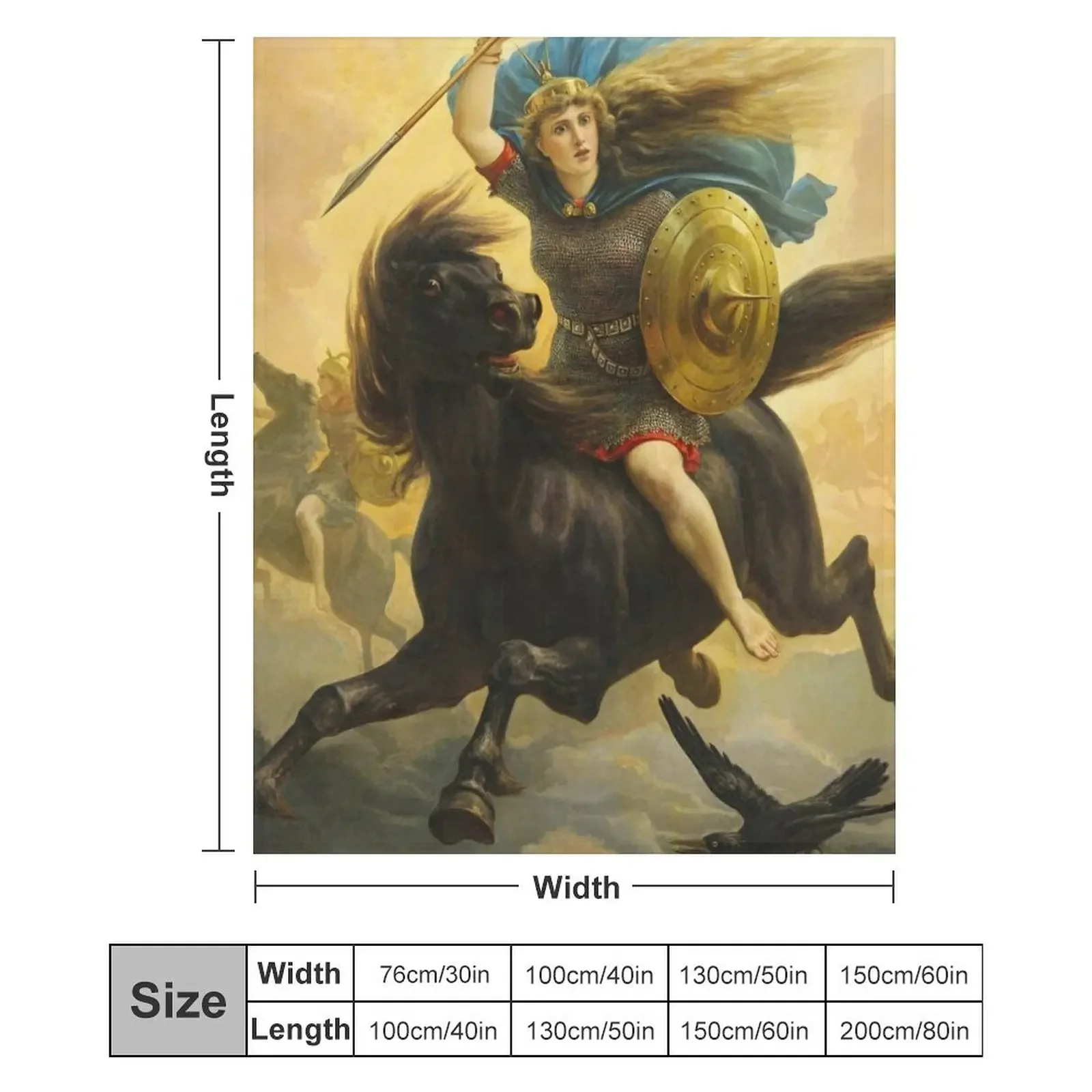 Пушистое одеяло The Valkyrie