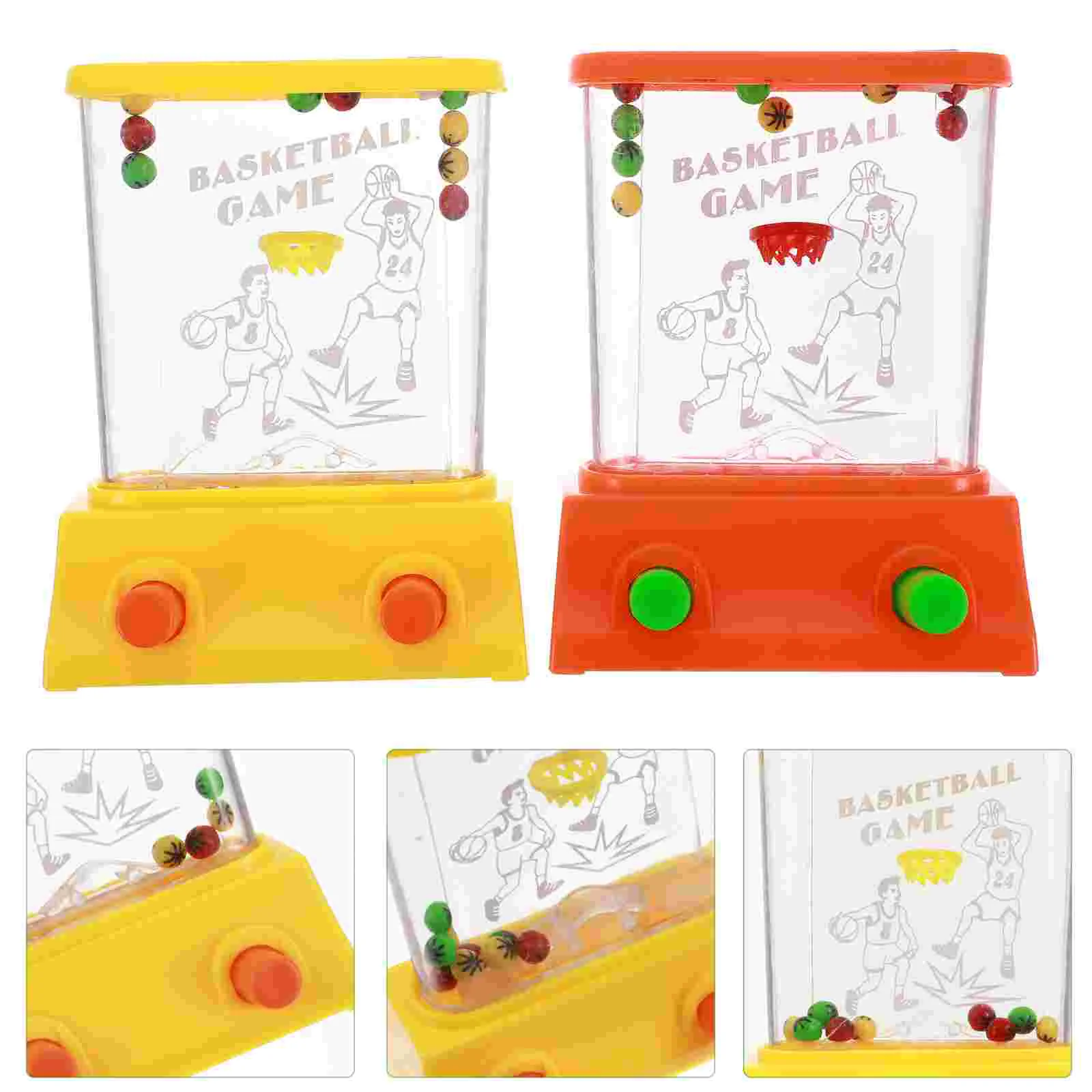 

Water Ring Game Toy Toys Handheld Games Kids Child Fun Retro Mini Fight Decompression Basketball Playthings Arcade Lasso Ferrule