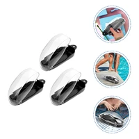 3pcs boxes swimming goggle pouch eyeglass holder case plastic goggle boxes swim glasses carring boxes