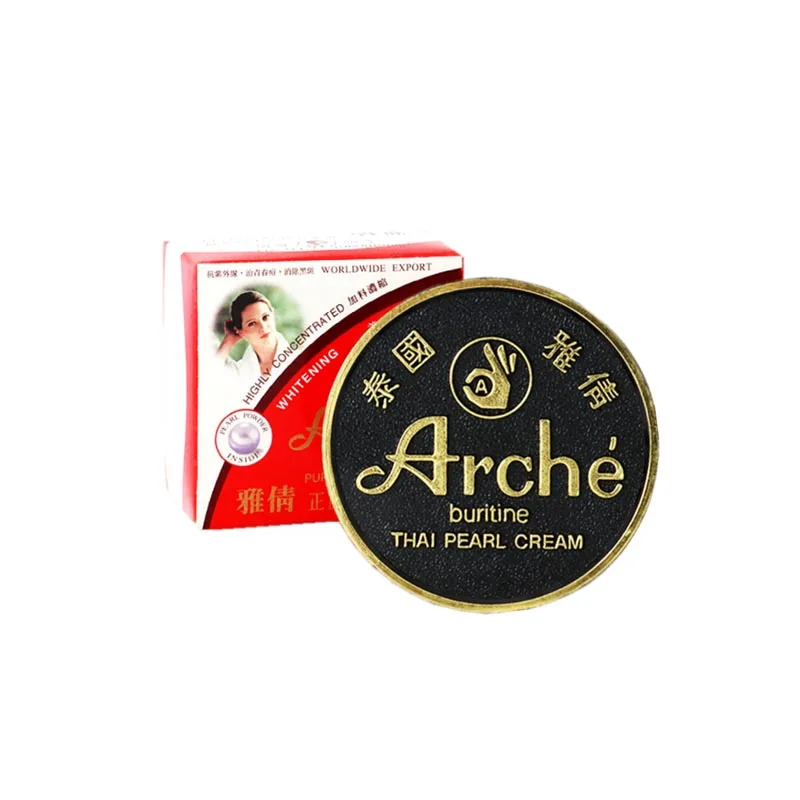 

15g Authentic Thai Arche Buritine Pearl Cream Whitening Dilute Melanin Remove Stains Beauty Face Cream Skin Lightening Acne