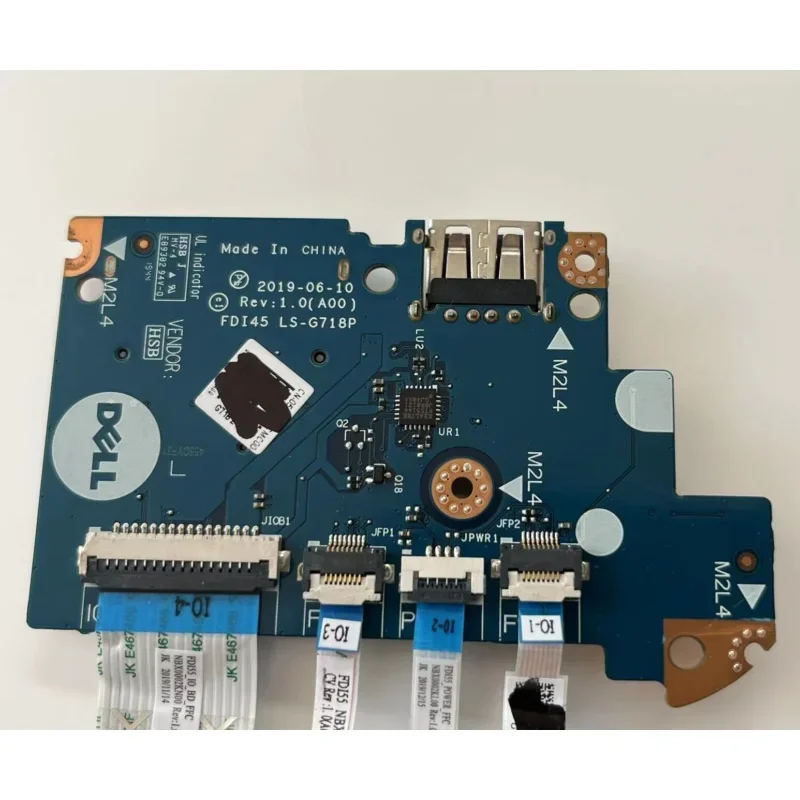 Новинка устройство для чтения SD-карт USB fdi45 кабель платы ввода-вывода Dell Inspiron 5593 5594