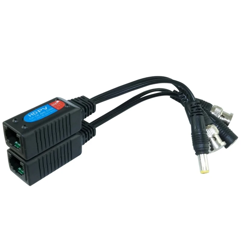 4 пары видеобалуна 8-мегапиксельная передача HD витой передатчик адаптер BNC к RJ45