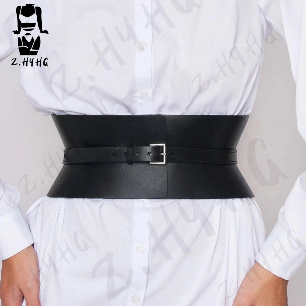 

Модные женские широкие ремни для платьев, простая накидка на талию, бандаж, роскошный пояс, женский ремень, сексуальная праздничная одежда