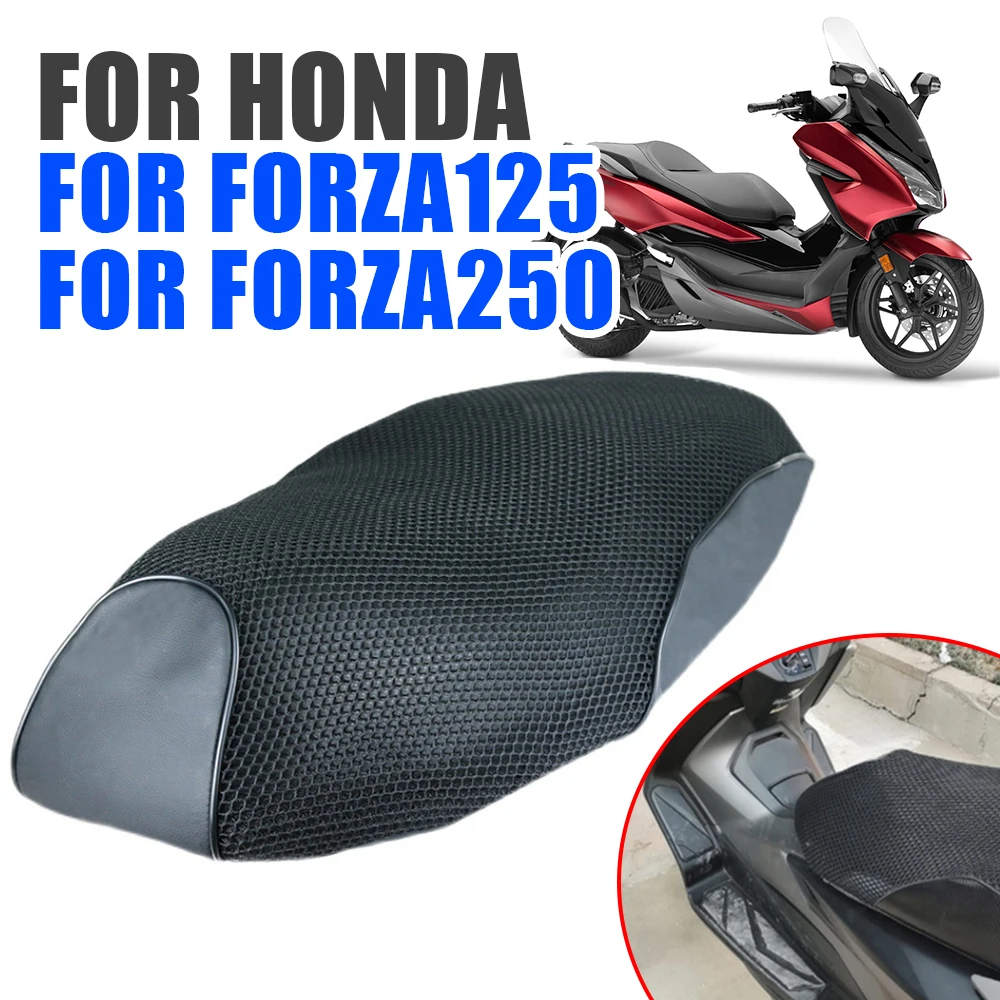 Funda protectora para cojín de asiento de motocicleta, accesorios para HONDA FORZA125, FORZA250, FORZA 125, NSS 250