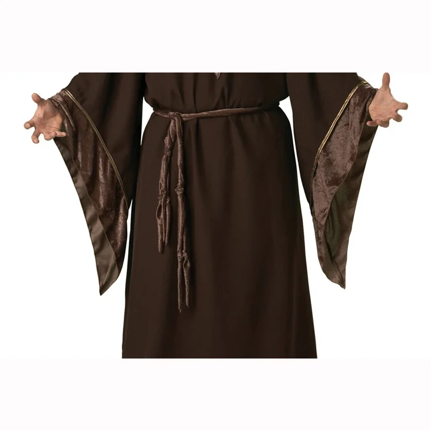 Хэллоуин Вечеринка Шаман Религиозный Костюм Европейские Религиозные Мужчины