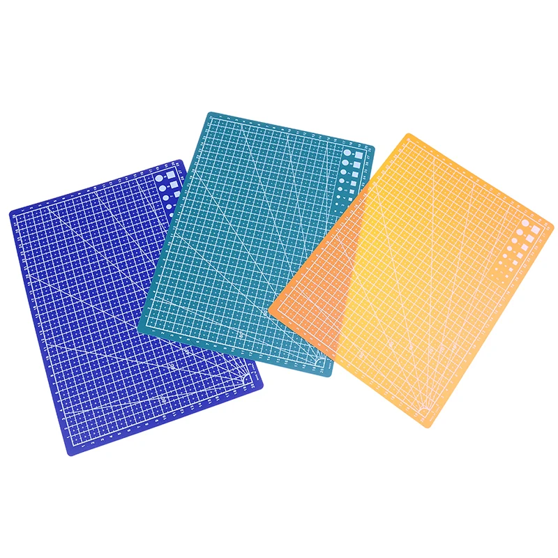 

1pcs A4 Grid Line Self-healing Cutting Pad Craft Card Fabric Leather Cardboard 30 * 22cm Three Colors