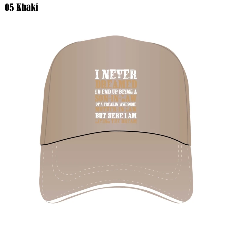 

Proud Son-In-Law Of A Freaking Awesome Mother-In-Law Bill Hats New Arrival Men Custom Hat Cotton Caps Baseball Cap Cosie