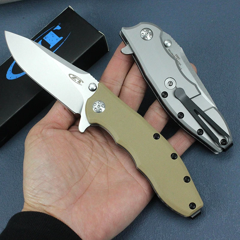 

Нож складной ZT0562, G-10, высокопрочный, портативный, для ежедневного использования, многофункциональный