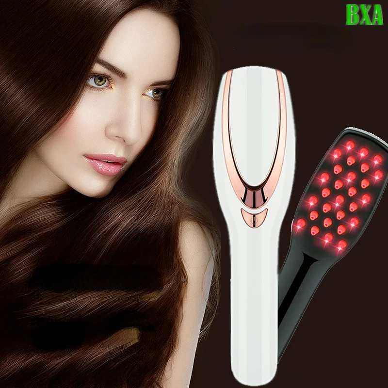 

NEW Electric Wireless Infrared Ray Massage Comb 3 in 1 Hair Growth 3 Modes Vibration Head Scalp Massager Anti Hair Loss Care